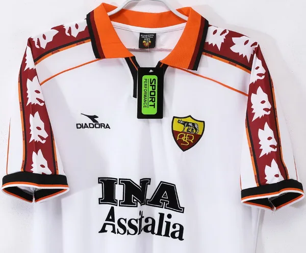 AS Rom Retrowelle Trikot - AS Rom Trikot Retrowelle | trikotfussballshop
