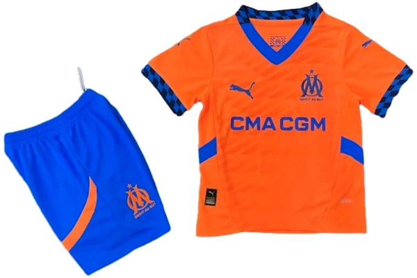 Trikot 2024 2025 - Marseille Kinder Trikot | trikotfussballshop