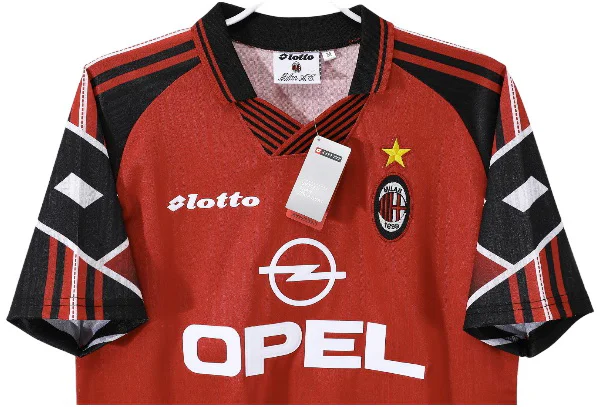 AC Mailand Retrowelle Trikot | trikotfussballshop