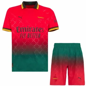 Trikot 2024 2025 - AC Mailand Kinder Trikot | trikotfussballshop