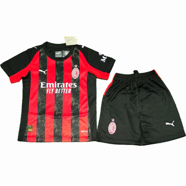 Trikot 2025 2026 - AC Mailand Kinder Trikot | trikotfussballshop