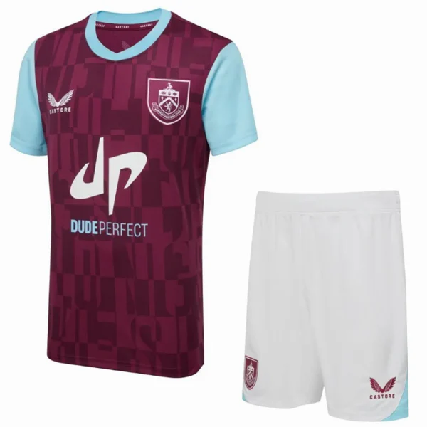 Trikot 2024 2025 - FC Burnley Kinder Trikot | trikotfussballshop