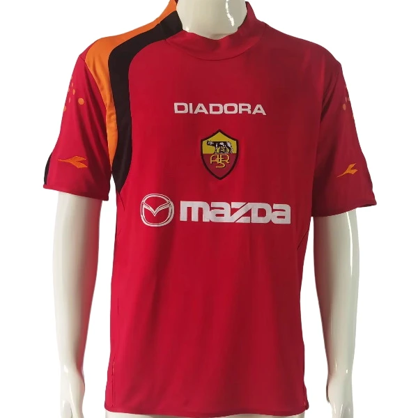 AS Rom Retrowelle Trikot 2004 2005 - AS Rom Trikot Retrowelle | trikotfussballshop