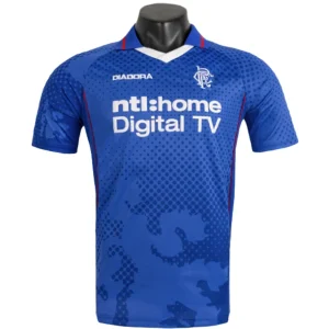 Glasgow Rangers Retrowelle Trikot 2002 2003 - Glasgow Rangers Retro Trikot | trikotfussballshop