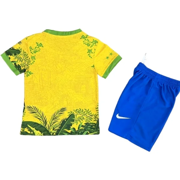 Set 2026 - Brasilien Kinder Heimtrikot | trikotfussballshop