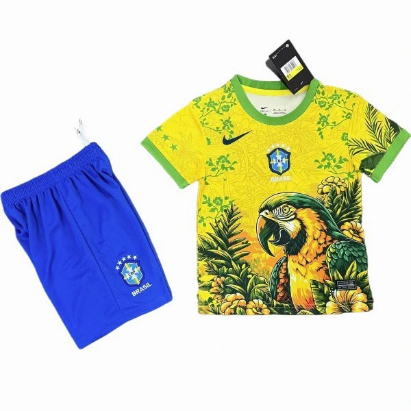Set 2026 - Brasilien Kinder Heimtrikot | trikotfussballshop