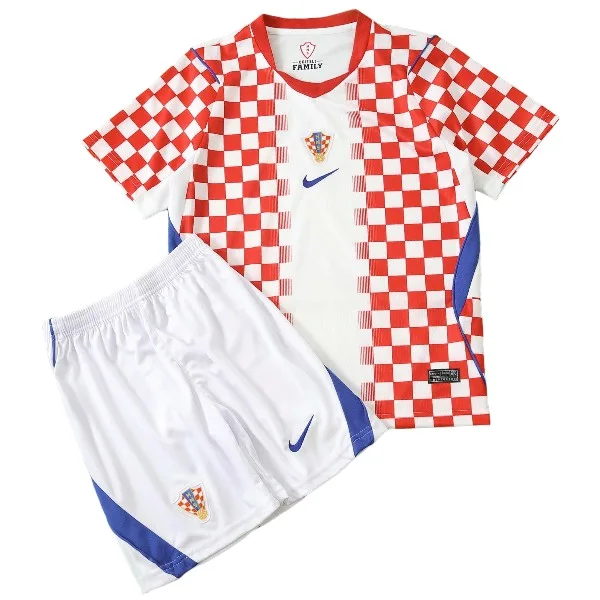 Set 2026 - Kroatien Fußballtrikot Kindergröße | trikotfussballshop