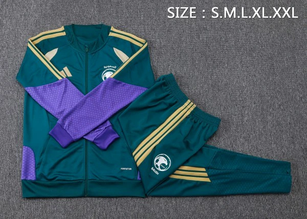 Set 2026 - Saudi Arabien Trainingsanzüge 23/24 | trikotfussballshop