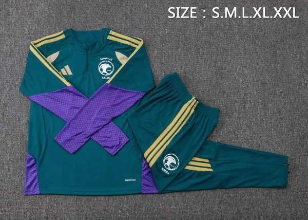Set 2025 - Saudi Arabien Trainingsanzüge 23/24 | trikotfussballshop