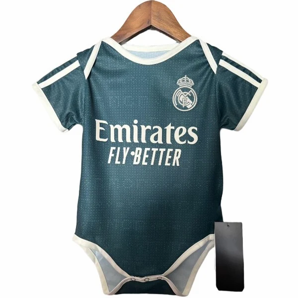 Real Madrid Kinder Trikot 2026 2027 Grün - Real Madrid Kinder Günstig | trikotfussballshop