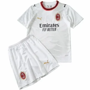 AC Mailand Kinder Set 2026 2027 Weiß - AC Mailand Kinder Günstig | trikotfussballshop