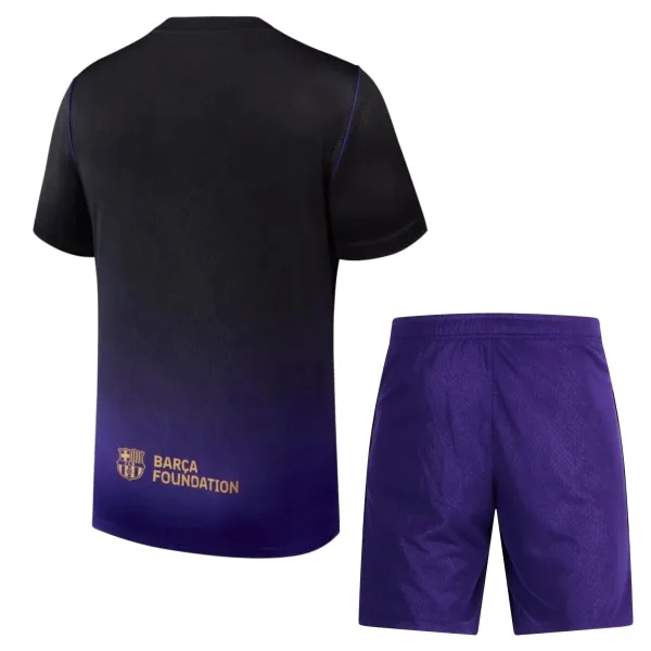 FC Barcelona Kinder Set 2026 2027 Lila - FC Barcelona Kinder Günstig | trikotfussballshop