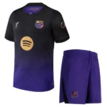 FC Barcelona Kinder Set 2026 2027 Lila - FC Barcelona Kinder Günstig | trikotfussballshop