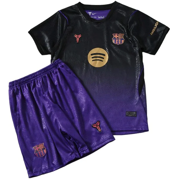 FC Barcelona Kinder Set 2026 2027 Lila - FC Barcelona Kinder Günstig | trikotfussballshop