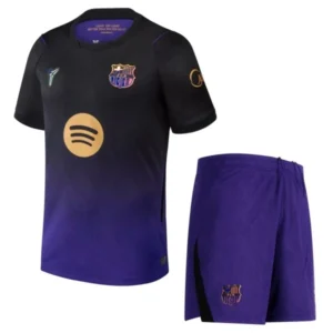 FC Barcelona Kinder Set 2026 2027 Lila - FC Barcelona Kinder Günstig | trikotfussballshop