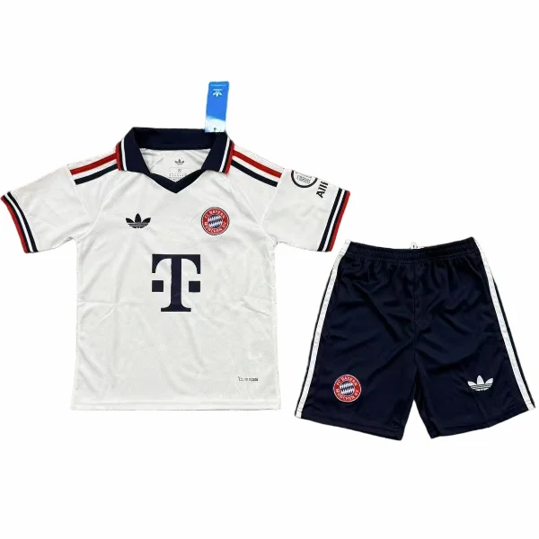 Bayern München Kinder Set 2026 2027 Weiß - Heimtrikot Bayern München Kinder | trikotfussballshop