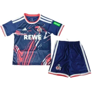 FC Köln Kinder Set 2026 2027 Blau - Heimtrikot FC Köln Kinder | trikotfussballshop