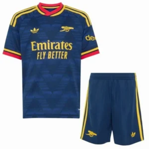 FC Arsenal Kinder Set 2026 2027 Blau - FC Arsenal Kinder Günstig | trikotfussballshop