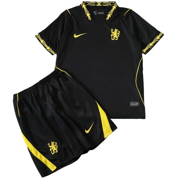 FC Chelsea Kinder Set 2026 2027 Schwarz - FC Chelsea Kinder Günstig | trikotfussballshop