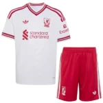 FC Liverpool Kinder Set 2026 2027 Weiß - FC Liverpool Kinder Günstig | trikotfussballshop