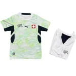 Schweiz Kinder Set 2026 Grün - Schweiz Kinder Günstig | trikotfussballshop
