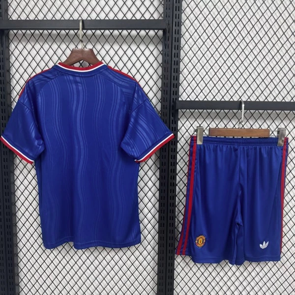 Manchester United Set 2026 2027 Blau - Manchester United Günstig | trikotfussballshop
