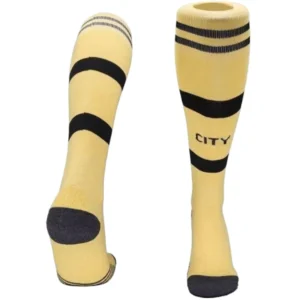Manchester City Kinder Socken 2026 2027 Gelb - Manchester City Kinder Günstig | trikotfussballshop