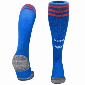 Manchester United Kinder Socken 2026 2027 Blau - Manchester United Kinder Günstig | trikotfussballshop