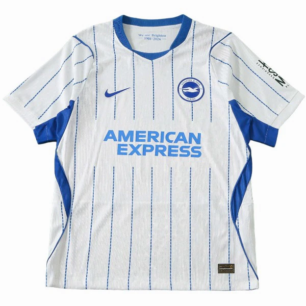 Brighton & Hove Albion Trikot 2026 2027 Weiß - Trikot Brighton & Hove Albion | trikotfussballshop