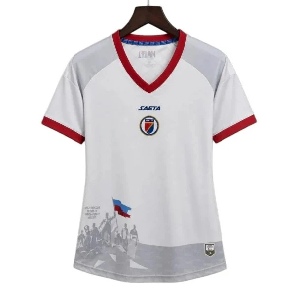 Haiti Damen Trikot 2026 Weiß - Trikot Haiti Damen | trikotfussballshop