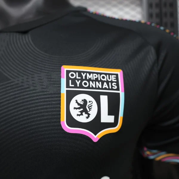 Lyon Trikot 2026 2027 Schwarz - Trikot Lyon | trikotfussballshop