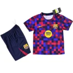 FC Barcelona Kinder Set 2026 2027 Blau - FC Barcelona Kinder Günstig | trikotfussballshop