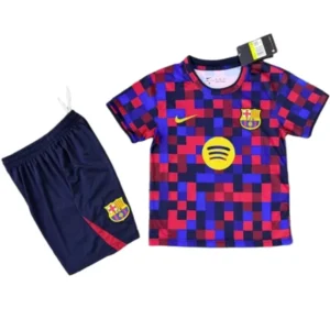 FC Barcelona Kinder Set 2026 2027 Blau - FC Barcelona Kinder Günstig | trikotfussballshop
