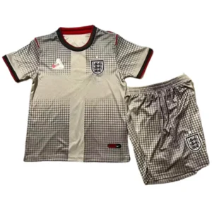 England Kinder Set 2026 Grau - England Kinder Günstig | trikotfussballshop