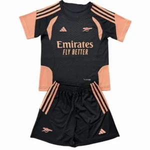 FC Arsenal Kinder Set 2026 2027 Schwarz - FC Arsenal Kinder Günstig | trikotfussballshop