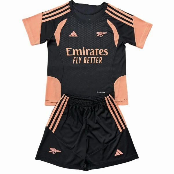 FC Arsenal Kinder Set 2026 2027 Schwarz - FC Arsenal Kinder Günstig | trikotfussballshop