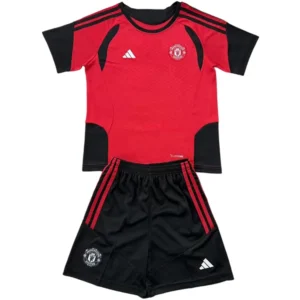 Manchester United Kinder Set 2026 2027 Schwarz - Manchester United Kinder Günstig | trikotfussballshop