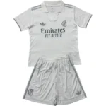 Real Madrid Kinder Set 2026 2027 Weiß - Real Madrid Kinder Günstig | trikotfussballshop