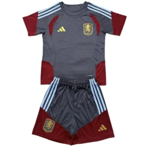 Aston Villa Set 2026 2027 Grau - Aston Villa Günstig | trikotfussballshop