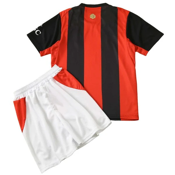 AC Mailand Kinder Set 2026 2027 Schwarz - AC Mailand Kinder Günstig | trikotfussballshop