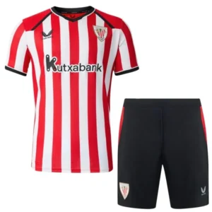 Athletic Bilbao Kinder Set 2026 2027 Weiß - Athletic Bilbao Kinder Günstig | trikotfussballshop