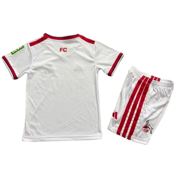 FC Köln Kinder Set 2026 2027 Weiß - Heimtrikot FC Köln Kinder | trikotfussballshop
