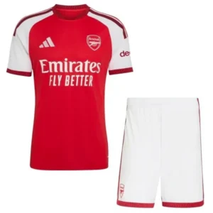 FC Arsenal Kinder Set 2026 2027 Weiß - FC Arsenal Kinder Günstig | trikotfussballshop