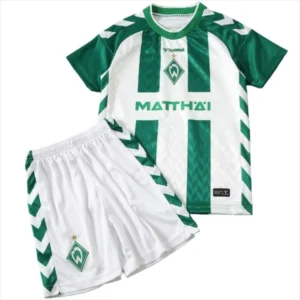 Werder Bremen Kinder Set 2026 2027 Grün - Heimtrikot Werder Bremen Kinder | trikotfussballshop