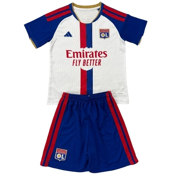 Lyon Set 2026 2027 Weiß - Lyon Günstig | trikotfussballshop