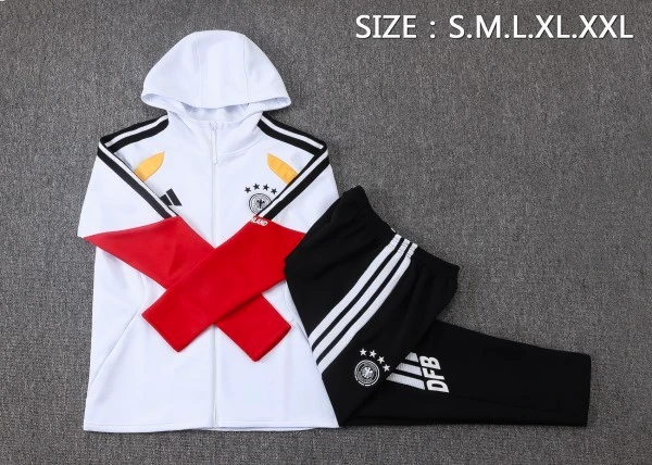 Frankreich Trainingsanzüge Sweatshirt 2026 Weiß - Frankreich Trainingsanzüge Günstig | trikotfussballshop