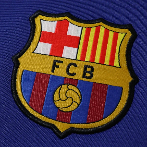 FC Barcelona Trainingsanzüge Sweatshirt 2025 2026 Blau - FC Barcelona Trainingsanzüge Günstig | trikotfussballshop