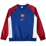 FC Barcelona Trainingsanzüge Sweatshirt 2025 2026 Blau - FC Barcelona Trainingsanzüge Günstig | trikotfussballshop
