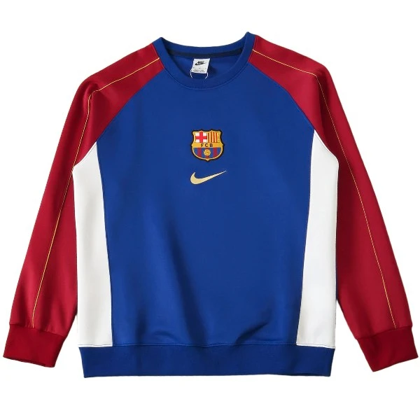 FC Barcelona Trainingsanzüge Sweatshirt 2025 2026 Blau - FC Barcelona Trainingsanzüge Günstig | trikotfussballshop