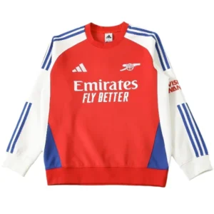 FC Arsenal Trainingsanzüge Sweatshirt 2026 2027 Weiß - FC Arsenal Trainingsanzüge Günstig | trikotfussballshop